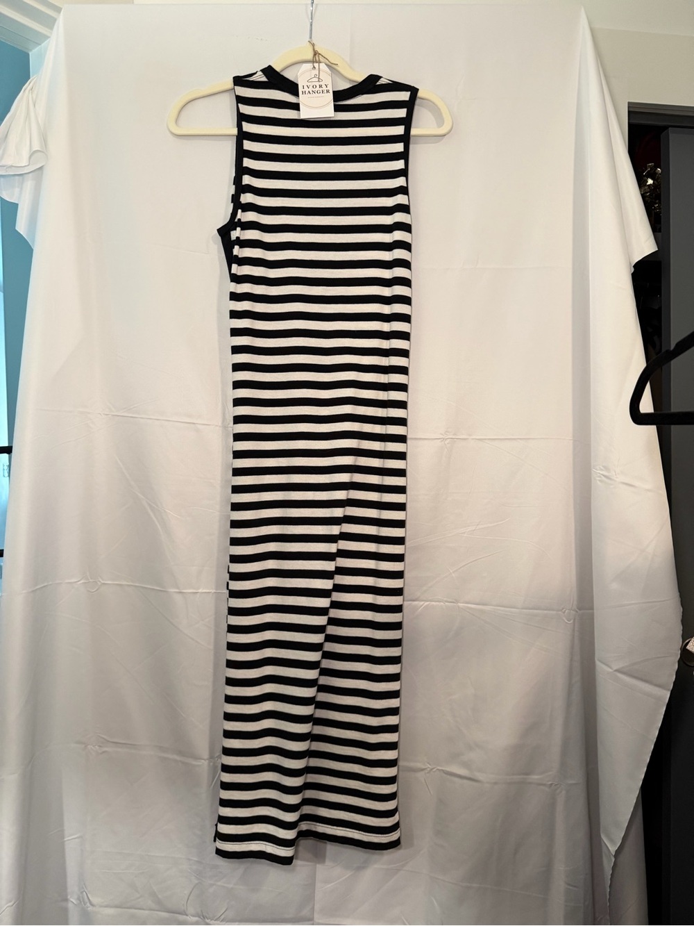 Rag & Bones Brit Striped Side-Split Tank dress XXS - Picture 2 of 5